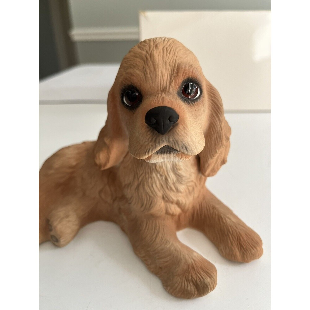 Vintage Lenox 1991 Cocker Spaniel Puppy Dog Figurine IOB
